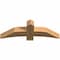 Ekena Millwork Bellingham Timber Gable Bracket, Western Red Cedar, 48"W x 16"H x 5 1/2"D x 5 1/2"F, 8/12 Pitch GBW048X16X0606BEL00SWR - alternate 3